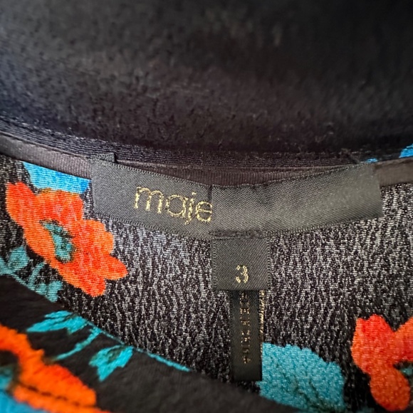 COPY - LAST CHANCE UNTIL 12/20/24 - Maje Ripita Floral Mini Dress - Picture 7 of 8